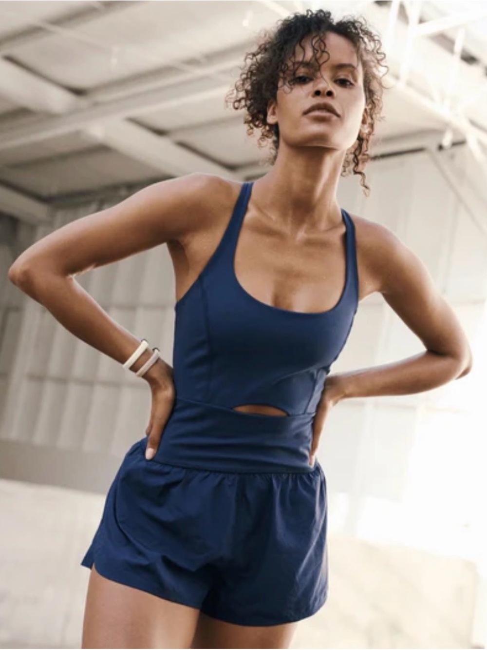 FP Movement Righteous Runsie Navy XS